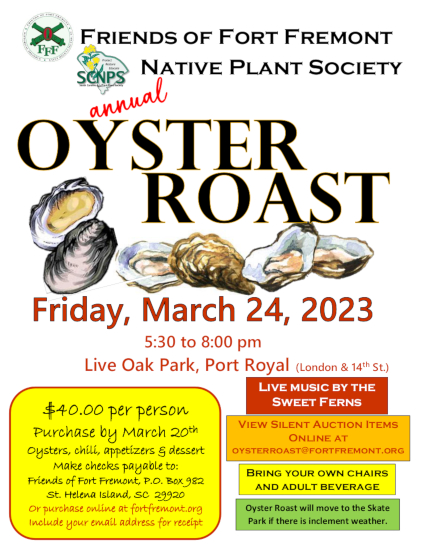 2023 oyster roast